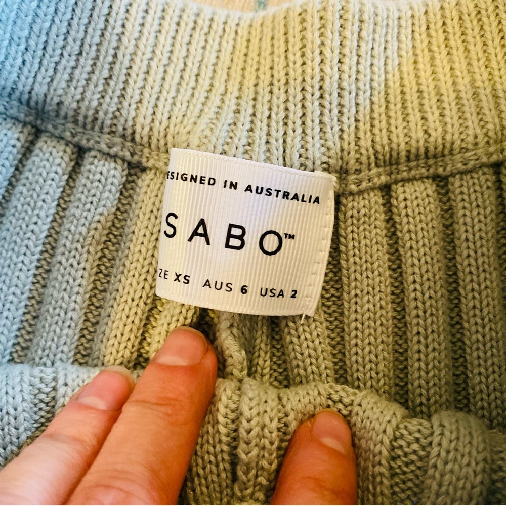 SABO Celine Ribbed 100% Cotton Pants - Picture 8 of 9